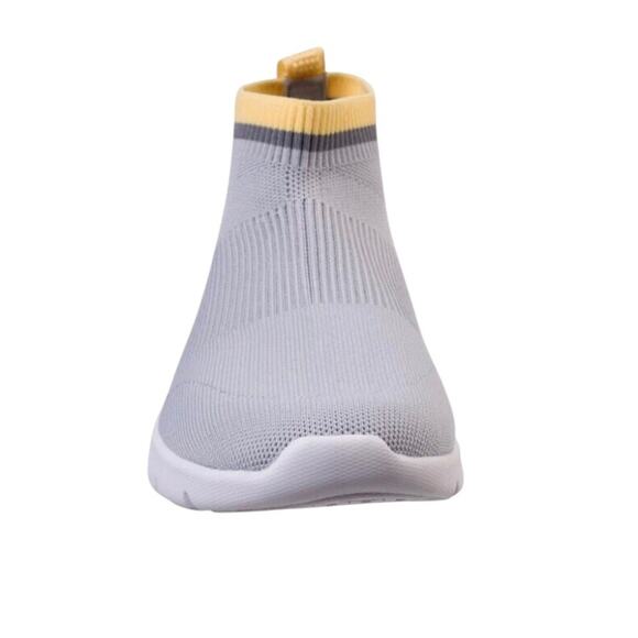 Spenco Pure Love Glacier Grey Stretch Knit Orthotic Support Shoes Size 9.5D NIB - Picture 13 of 15